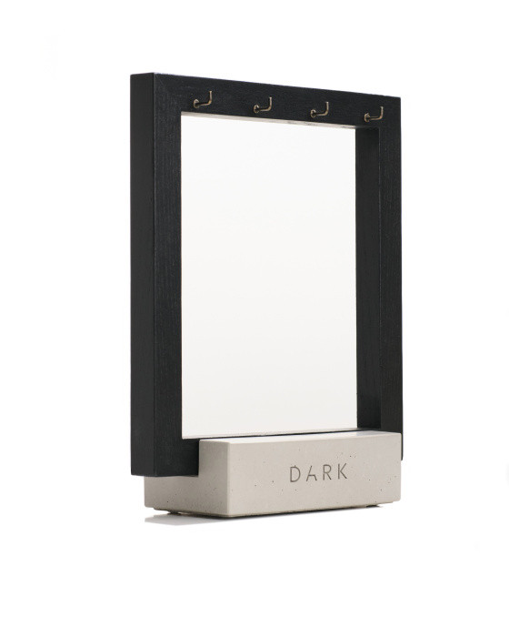 Підставка для тіпс Dark бетонна+дерево