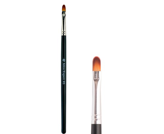 Пензлик для гелю Atica Expert Brush №5 овал