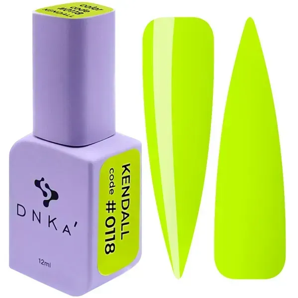 Гель-лак для нігтів Dnka Gel Polish Color #0118, 12 мл