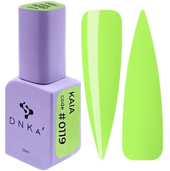 Гель-лак для нігтів Dnka Gel Polish Color #0119, 12 мл