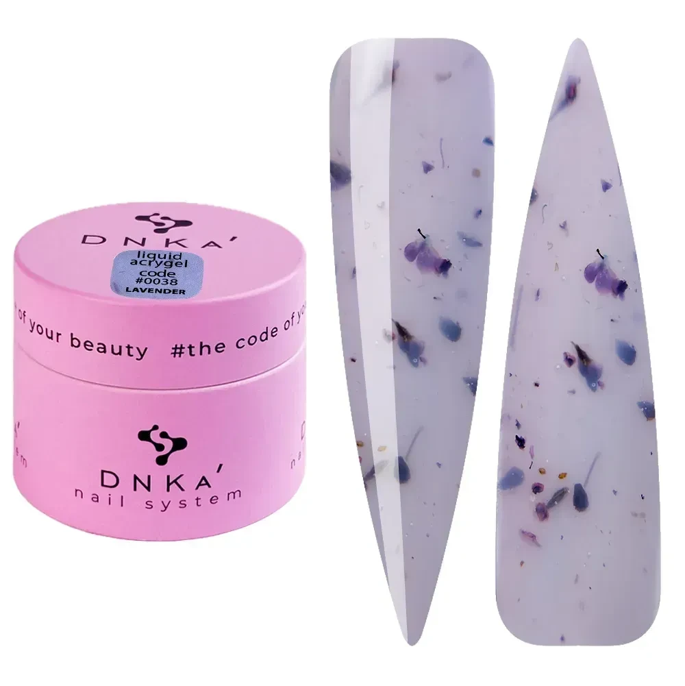 Рідкий акригель Dnka Liquid Acrygel #0038 Lavender, 15 мл