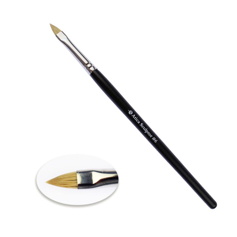 Пензлик Atica Sculptor Brush №6