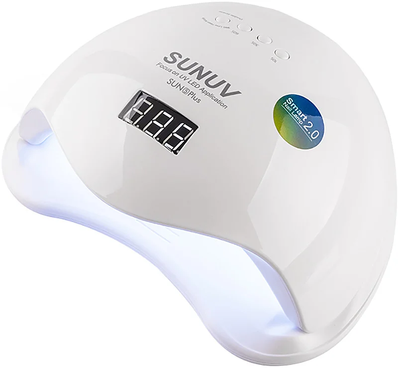 Лампа для манікюру LED+UV SUNUV SUN 5 PLUS 48W (Оригінал) Гарантія 1 рік