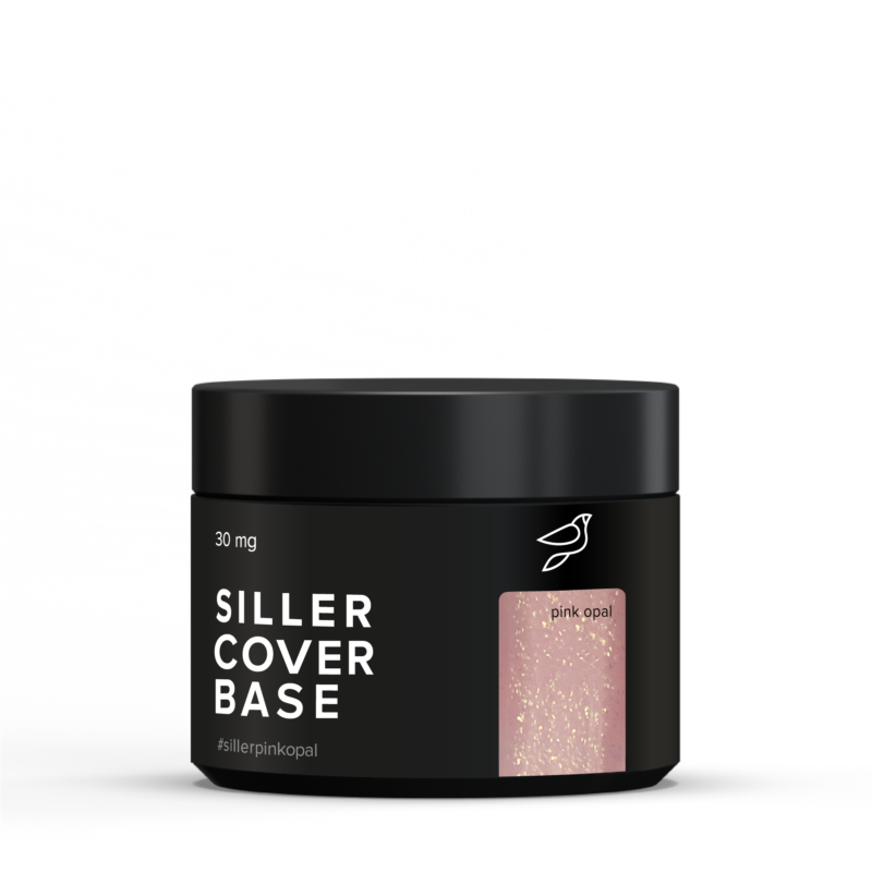 Камуфлююча база для нігтів Siller Cover Base Pink Opal, 30 мл